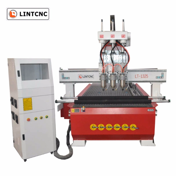 China Furniture Engraving Machine Multi Head CNC Router Carving Stone/Wood Router 1325