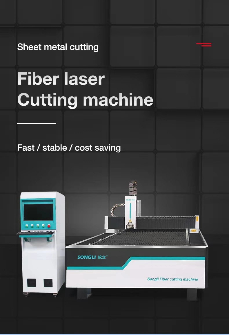 2kw Fiber Laser Cutting Machine 1530 Raycus Laser Cutting Machine