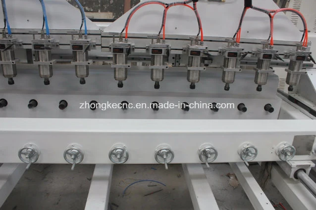 Multi Heads Wood Working CNC Router with 4 Axis Controller