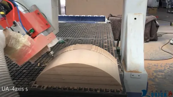 Wood CNC Router with Pneumatic Cylinders 4 Spindles Pneumatic Tool Changing Atc Woodworking Machine