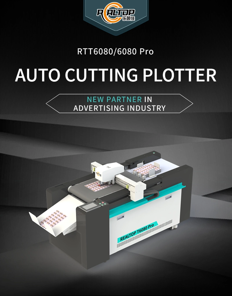 Creative Paper Crafts Carton Box Cutting Flatbed Cutting Plotter