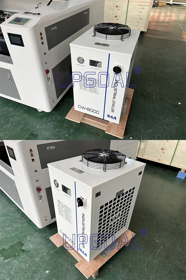 Mixed Live Focus Metal Non Metal CO2 Laser Cutter Machine with Dual Head 300W &amp; 90W 1300*900mm for Stainless Steel/Carbon Steel/Wood/Acrylic