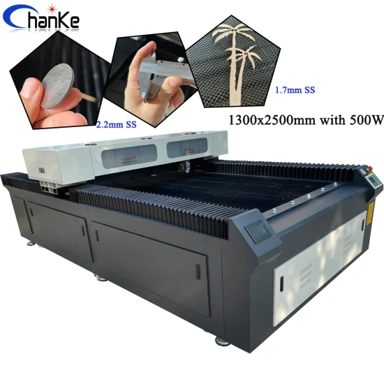 Ck1325 CO2 500W Crafts Wood Metal Engraving Nometal Cutting 2.2mm Ss 35mm Plywood Cutting Laser Machine for acrylic 30mm Cutting Machines