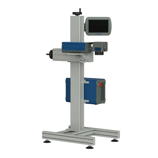 20W 30W 50W 100W High Speed Automatic Expiry Date Online PE HDPE Pipe Flying Fiber Laser Marking Machine 