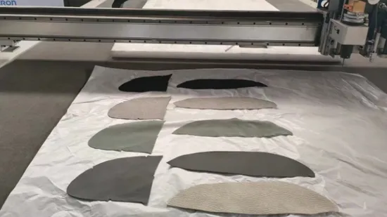 Automatic Oscillating Knife Cutter CNC Digital Cutting Machine for Polyester Fiber Garment Fabric Fiberglass Cloth Carbon Fiber Prepreg Leather Shoe Textile 