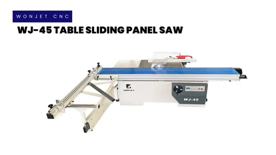 High Quality 45 Degree Sliding Table Panel Saw CNC Melamine Board 3200mm Wood Cutting Machine for Wood Furniture Cabinet 