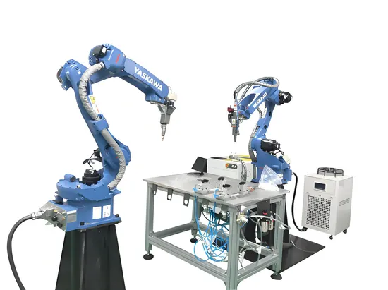 Efficient Industrial Robot Laser Welding Machine Welding Workstation 