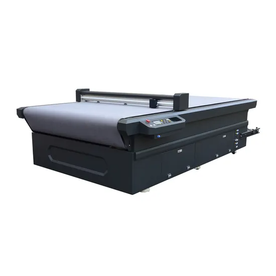 Advertising Sticker Paper Cardboard Industry Flatbed Digital Cutting Plotter 