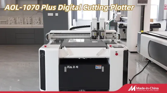 CNC Kt Board Paper Card Foam Sticker label Flatbed Cardboard Cutting Plotter 